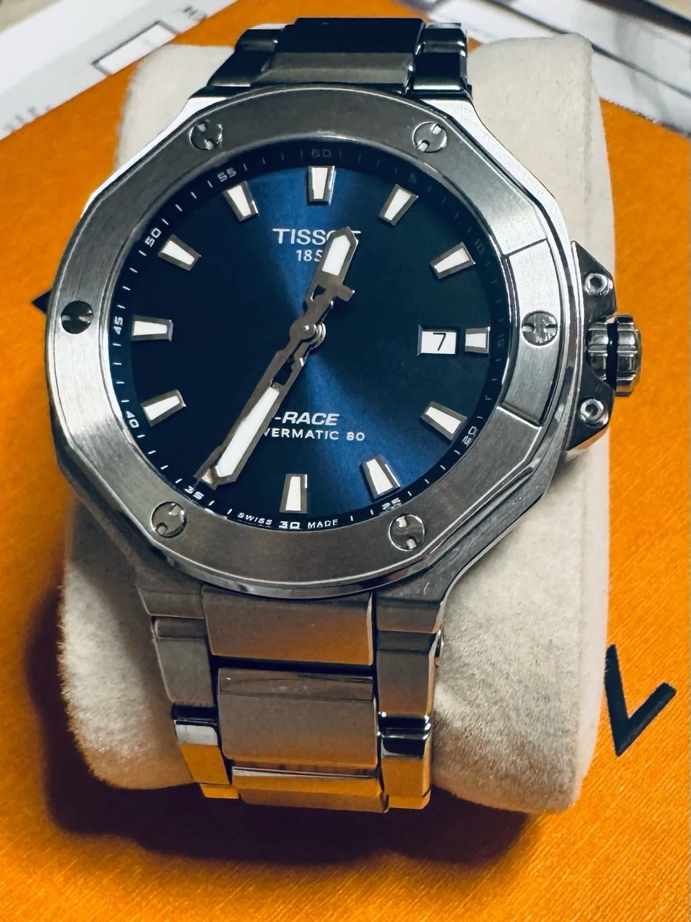 Tissot T-Race automatic Blue Dial